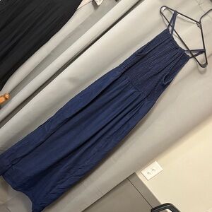 Universal Standard Navy Blue Maxi Dress